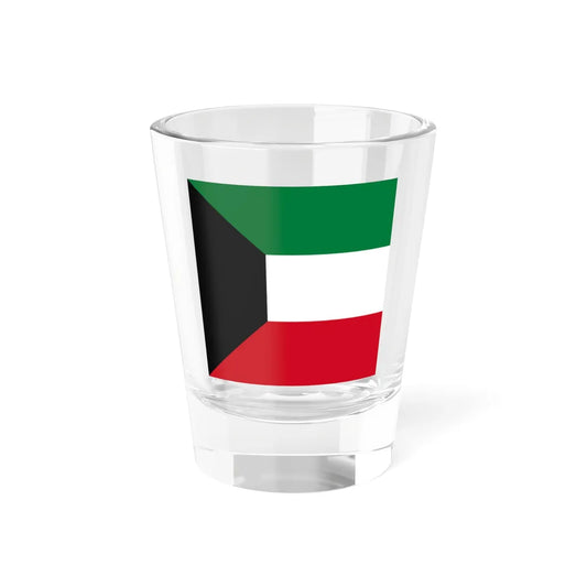 Flag of Kuwait 1-1 (Kuwait) Shot Glass 1.5oz 1.5oz - Go Mug Yourself