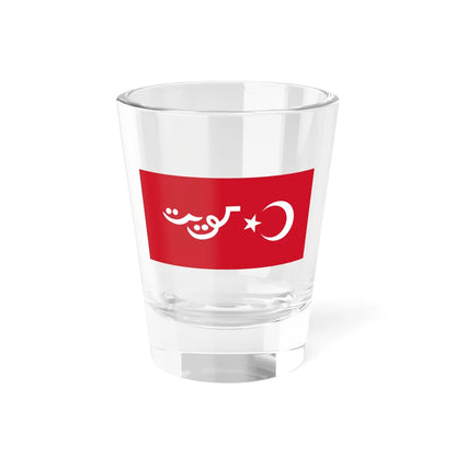 Flag of Kuwait 1899-1909 (Kuwait) Shot Glass 1.5oz 1.5oz - Go Mug Yourself