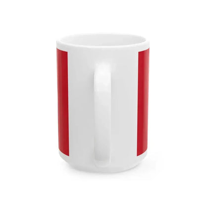 Flag of Kuwait 1899-1909 (Kuwait) White Coffee Mug - Go Mug Yourself