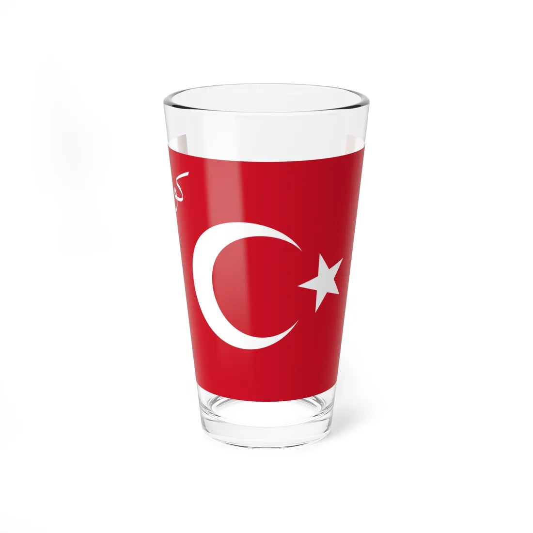 Flag of Kuwait 1909-1915 (Kuwait) Pint Glass 16oz 16oz - Go Mug Yourself
