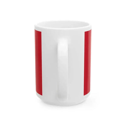 Flag of Kuwait 1914-1921 (Kuwait) White Coffee Mug - Go Mug Yourself