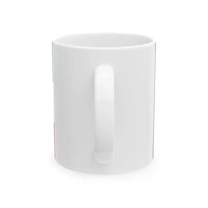 Flag of Kuwait 3-2 (Kuwait) White Coffee Mug - Go Mug Yourself