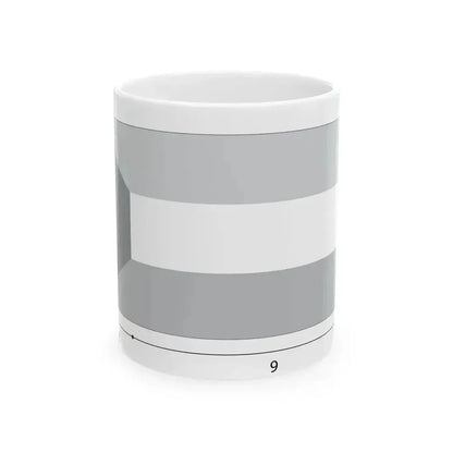 Flag of Kuwait construction (Kuwait) White Coffee Mug 11oz - Go Mug Yourself