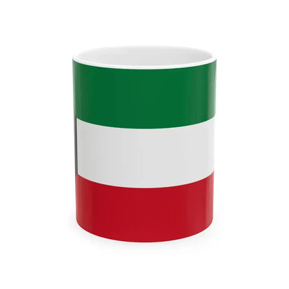 Flag of Kuwait (Kuwait) White Coffee Mug 11oz - Go Mug Yourself