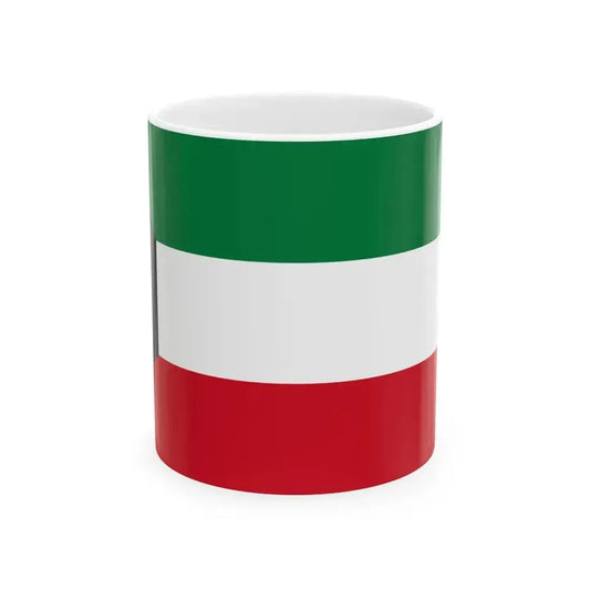 Flag of Kuwait (Kuwait) White Coffee Mug 11oz - Go Mug Yourself