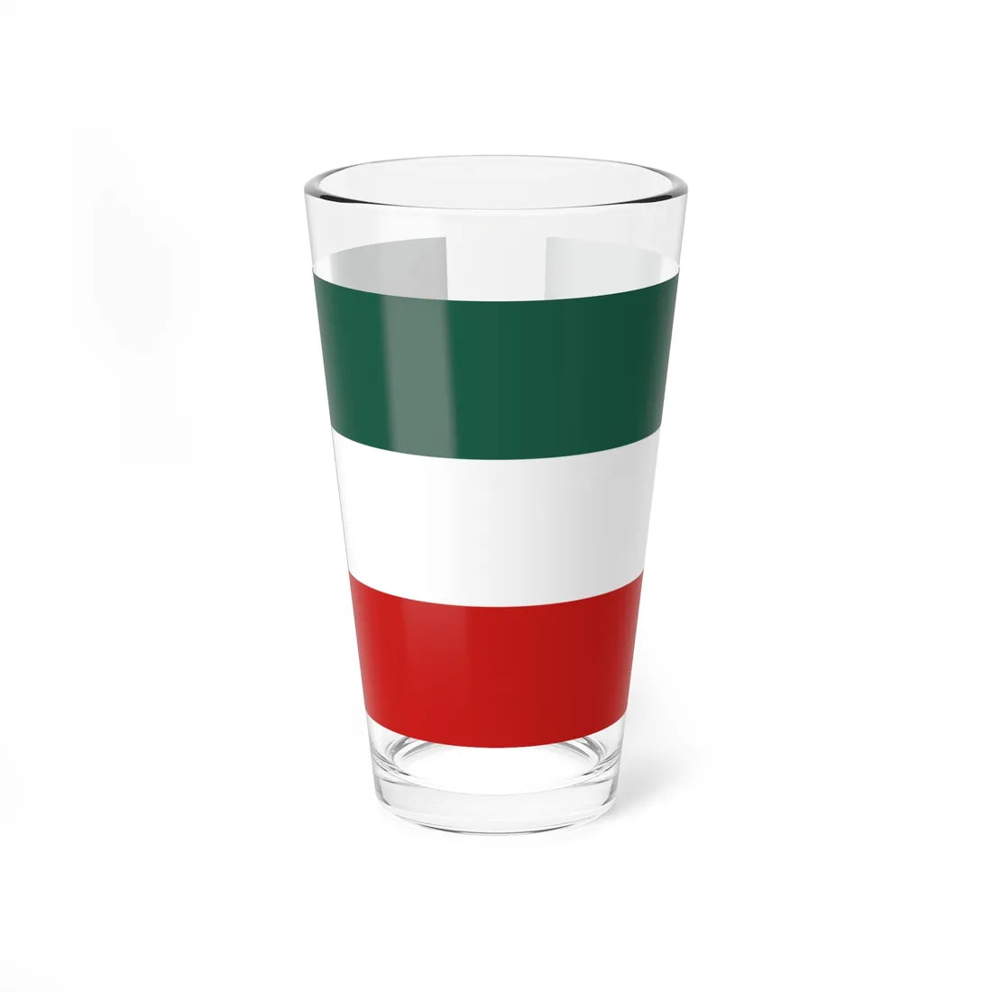 Flag of Kuwait Variant (Kuwait) Pint Glass 16oz 16oz - Go Mug Yourself