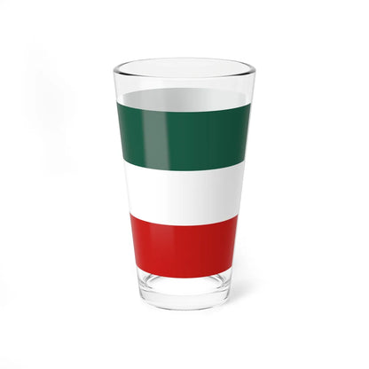 Flag of Kuwait Variant (Kuwait) Pint Glass 16oz - Go Mug Yourself