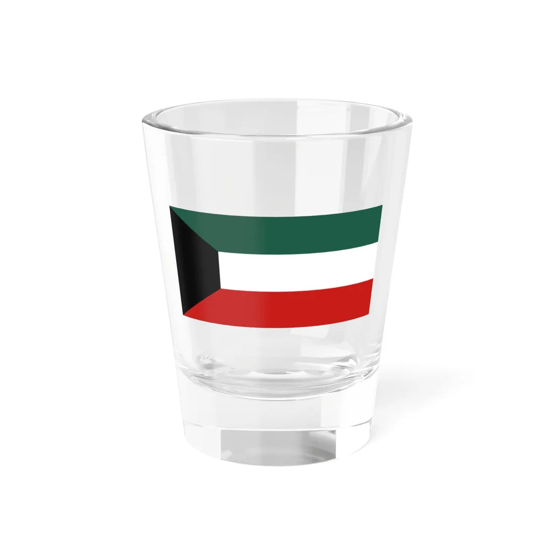 Flag of Kuwait Variant (Kuwait) Shot Glass 1.5oz 1.5oz - Go Mug Yourself