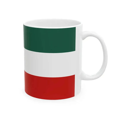 Flag of Kuwait Variant (Kuwait) White Coffee Mug - Go Mug Yourself