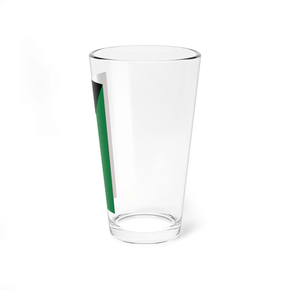 Flag of Kuwait vertical (Kuwait) Pint Glass 16oz - Go Mug Yourself