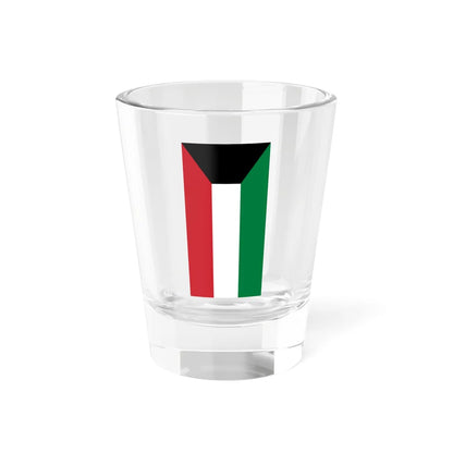 Flag of Kuwait vertical (Kuwait) Shot Glass 1.5oz 1.5oz - Go Mug Yourself