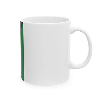 Flag of Kuwait vertical (Kuwait) White Coffee Mug - Go Mug Yourself