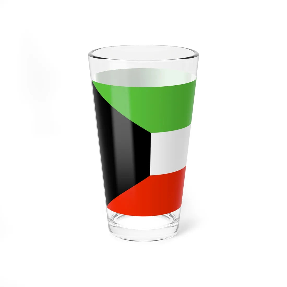Flag of Kuwait WFB 2000 (Kuwait) Pint Glass 16oz - Go Mug Yourself