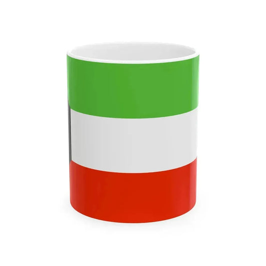 Flag of Kuwait WFB 2000 (Kuwait) White Coffee Mug 11oz - Go Mug Yourself