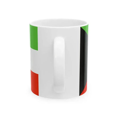 Flag of Kuwait WFB 2000 (Kuwait) White Coffee Mug - Go Mug Yourself