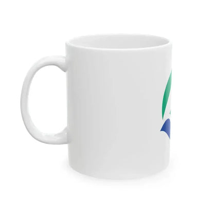 Flag of Kuwana Mie (Japan) White Coffee Mug - Go Mug Yourself