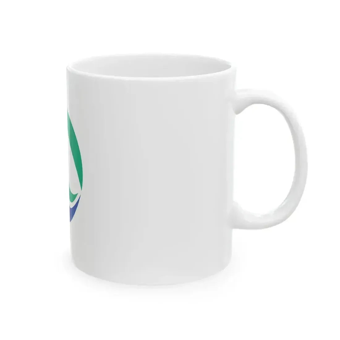 Flag of Kuwana Mie (Japan) White Coffee Mug - Go Mug Yourself