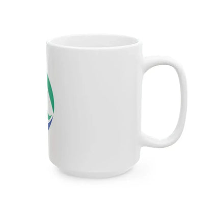 Flag of Kuwana Mie (Japan) White Coffee Mug - Go Mug Yourself