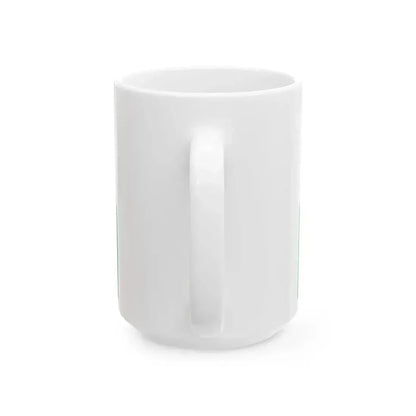 Flag of Kvareli Municipality (Georgia) White Coffee Mug - Go Mug Yourself