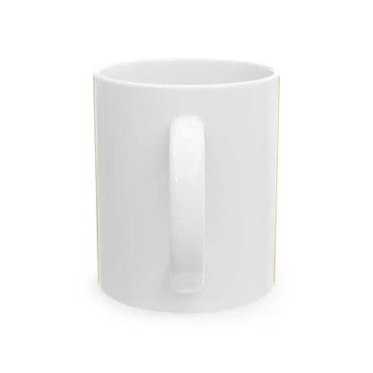 Flag of Kyiv Kurovskyi (Ukraine) White Coffee Mug - Go Mug Yourself