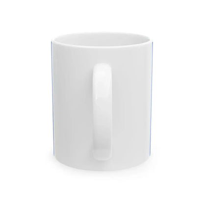 Flag of Kyiv Oblast Ukraine - White Coffee Mug - Go Mug Yourself