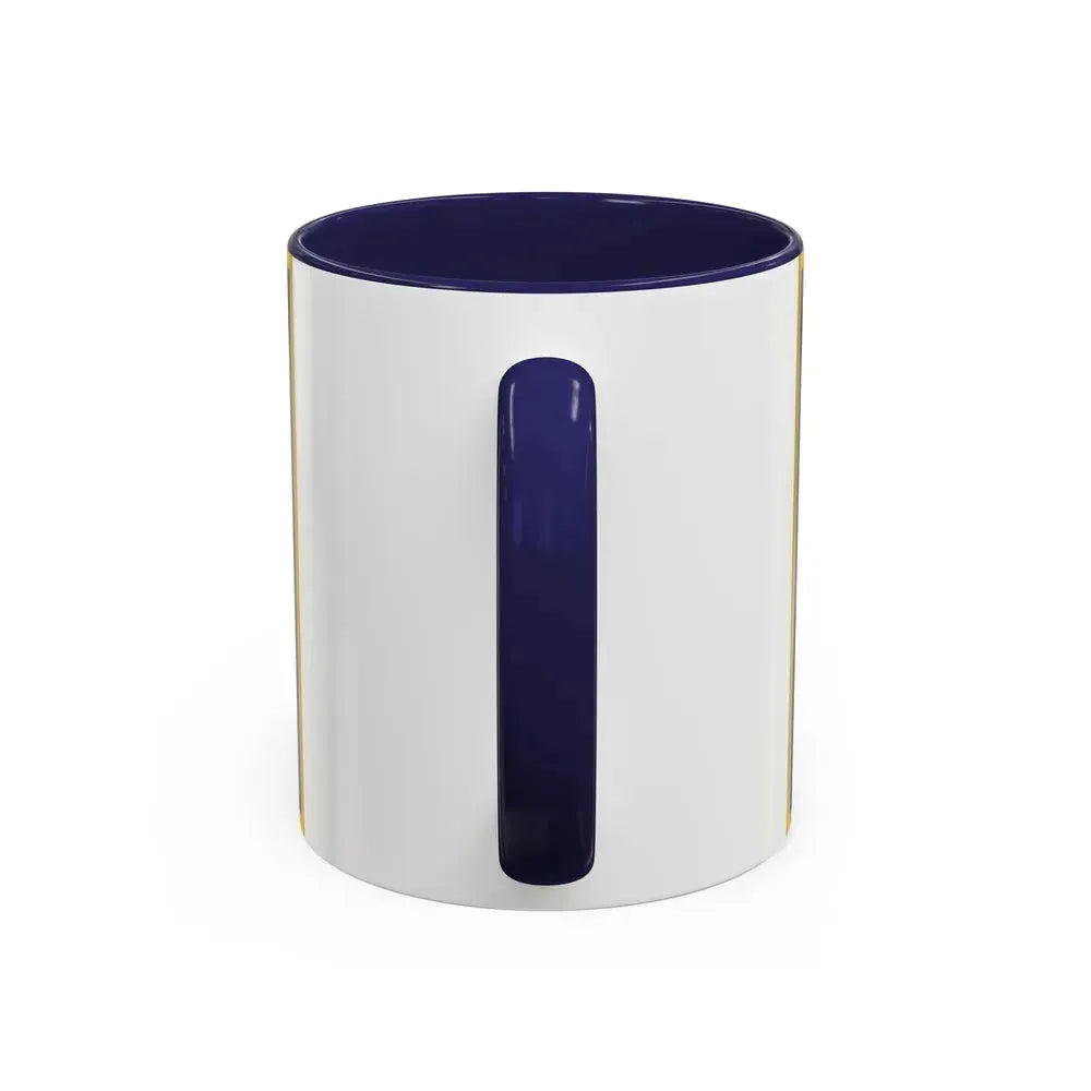 Flag of Kyiv Ukraine - Accent Coffee Mug - Go Mug Yourself