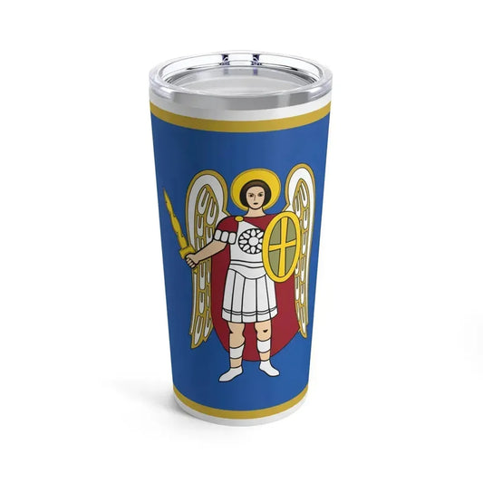 Flag of Kyiv Ukraine - Tumbler 20oz 20oz - Go Mug Yourself