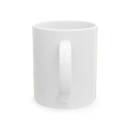 Flag of Kyiv Ukraine - White Coffee Mug - Go Mug Yourself