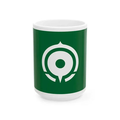 Flag of Kyogoku Hokkaido (Japan) White Coffee Mug 15oz - Go Mug Yourself