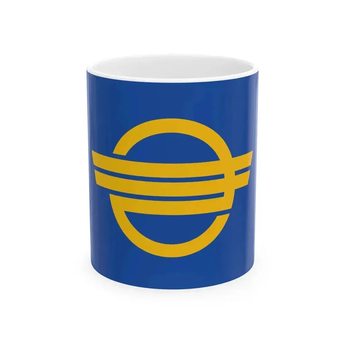 Flag of Kyonan Chiba (Japan) White Coffee Mug 11oz - Go Mug Yourself