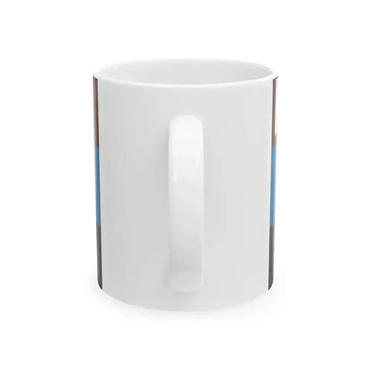 Flag of Kyoto Amateur Sports Association (Japan) White Coffee Mug - Go Mug Yourself