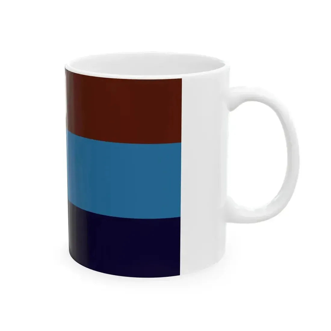 Flag of Kyoto Amateur Sports Association (Japan) White Coffee Mug - Go Mug Yourself