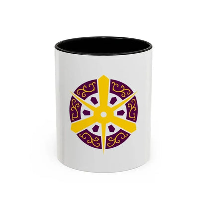 Flag of Kyoto City Japan - Accent Coffee Mug 11oz Black - Go Mug Yourself
