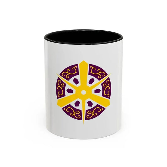 Flag of Kyoto City Japan - Accent Coffee Mug 11oz Black - Go Mug Yourself