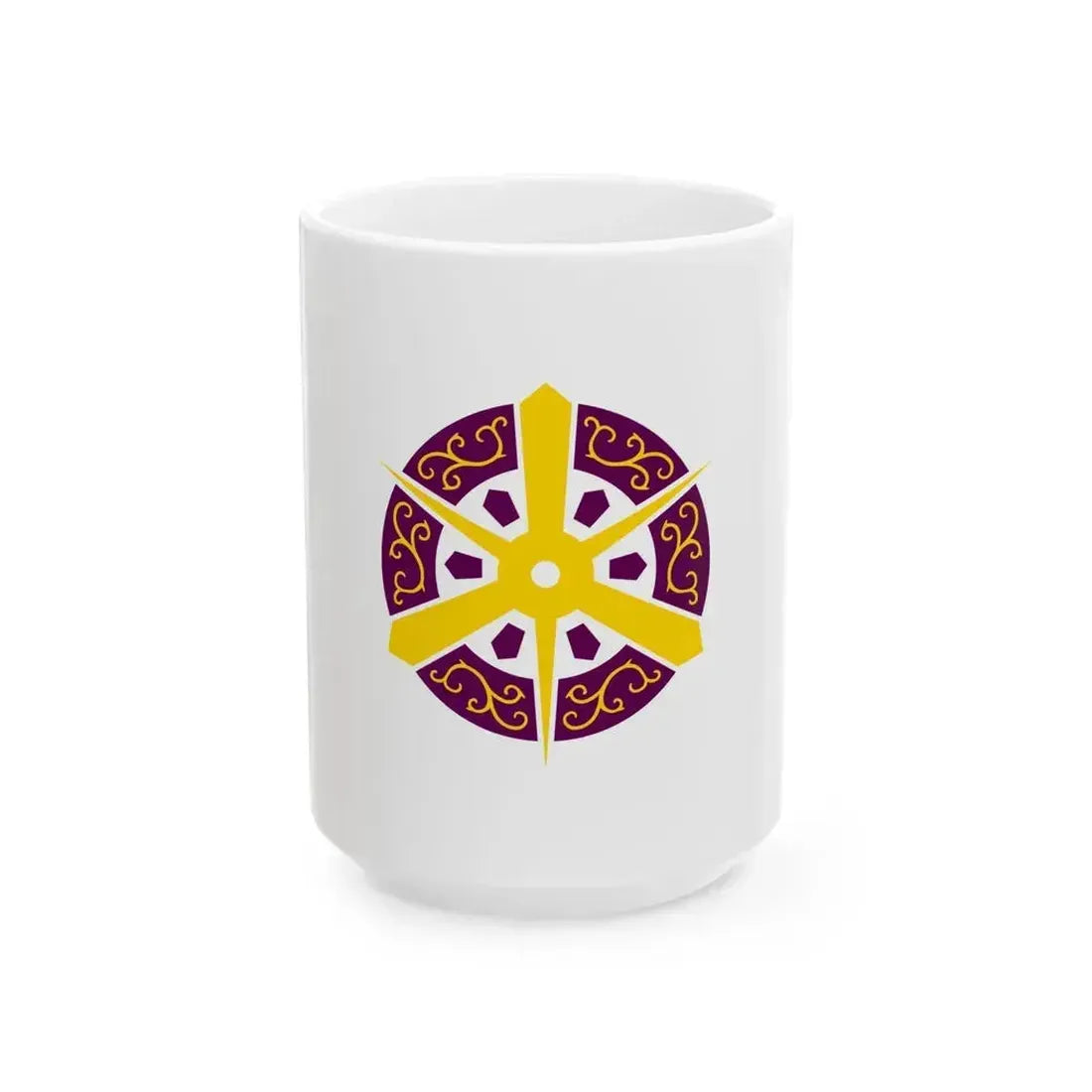 Flag of Kyoto City Japan - White Coffee Mug 15oz - Go Mug Yourself