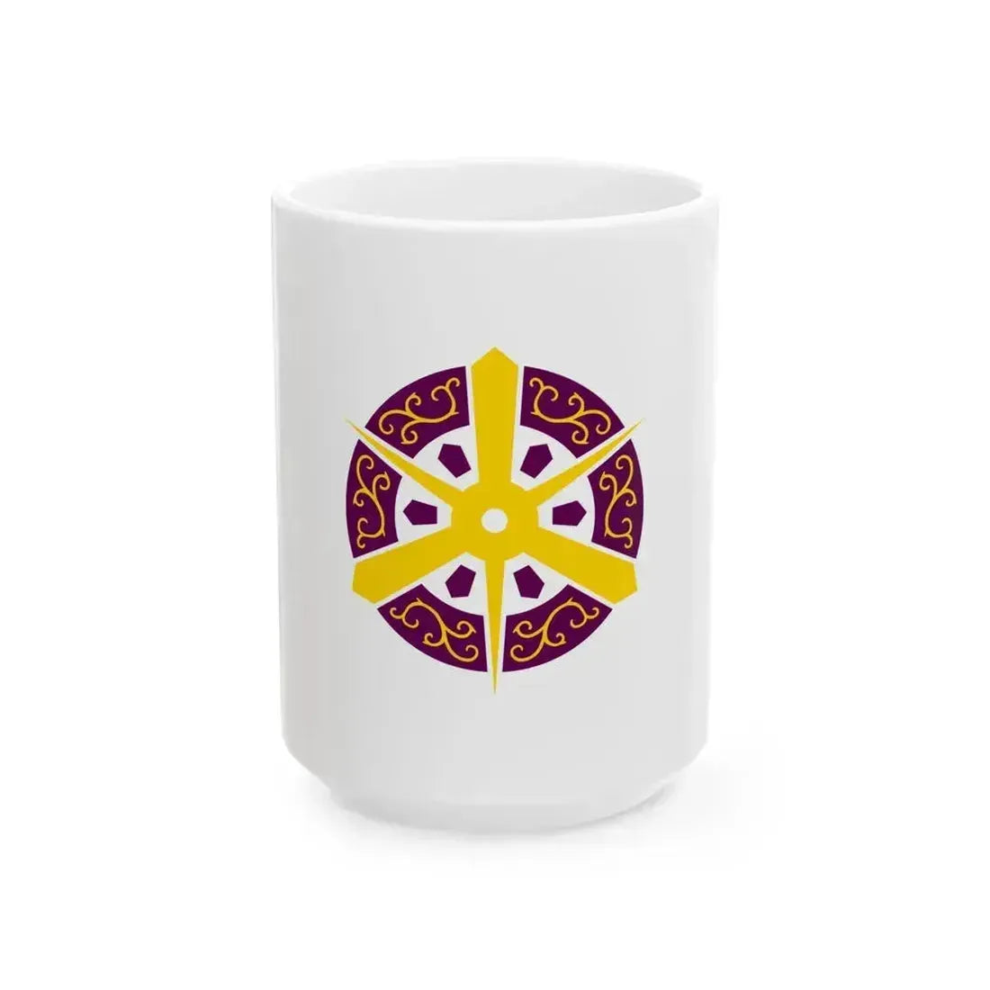Flag of Kyoto City Japan - White Coffee Mug 15oz - Go Mug Yourself
