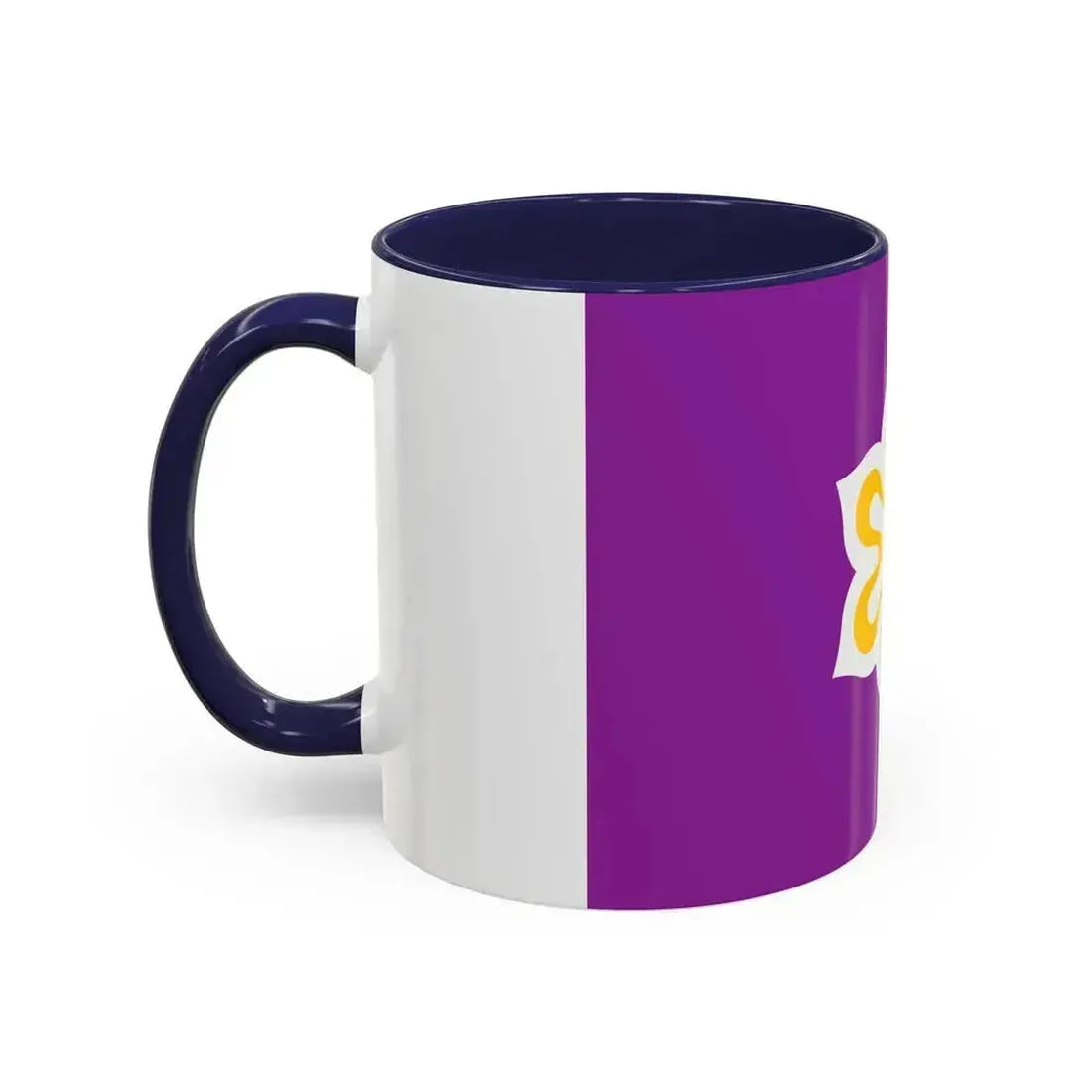 Flag of Kyoto Prefecture Japan - Accent Coffee Mug - Go Mug Yourself