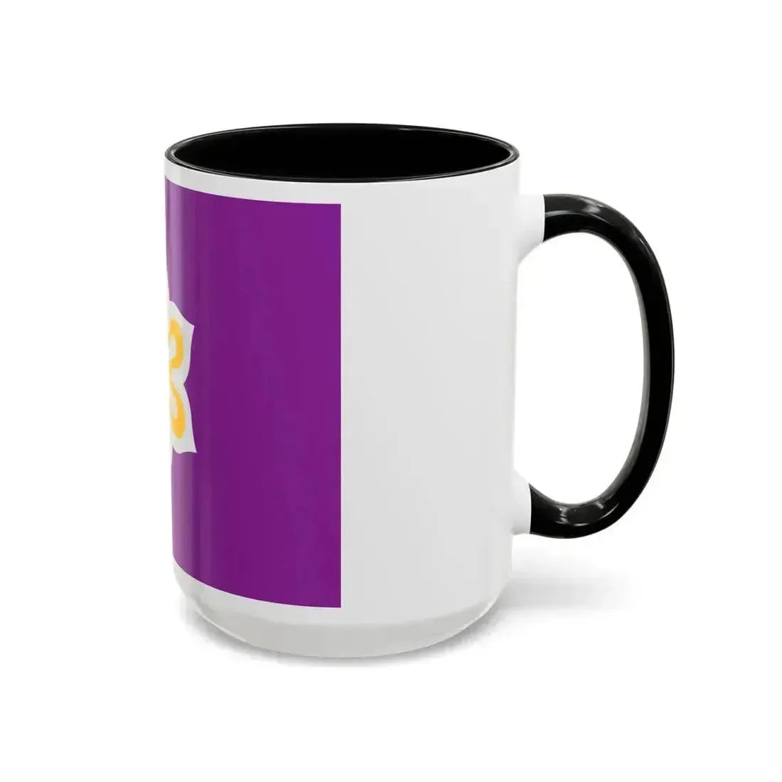Flag of Kyoto Prefecture Japan - Accent Coffee Mug - Go Mug Yourself