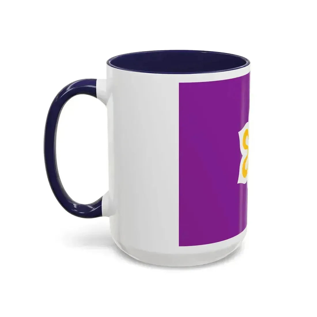 Flag of Kyoto Prefecture Japan - Accent Coffee Mug - Go Mug Yourself
