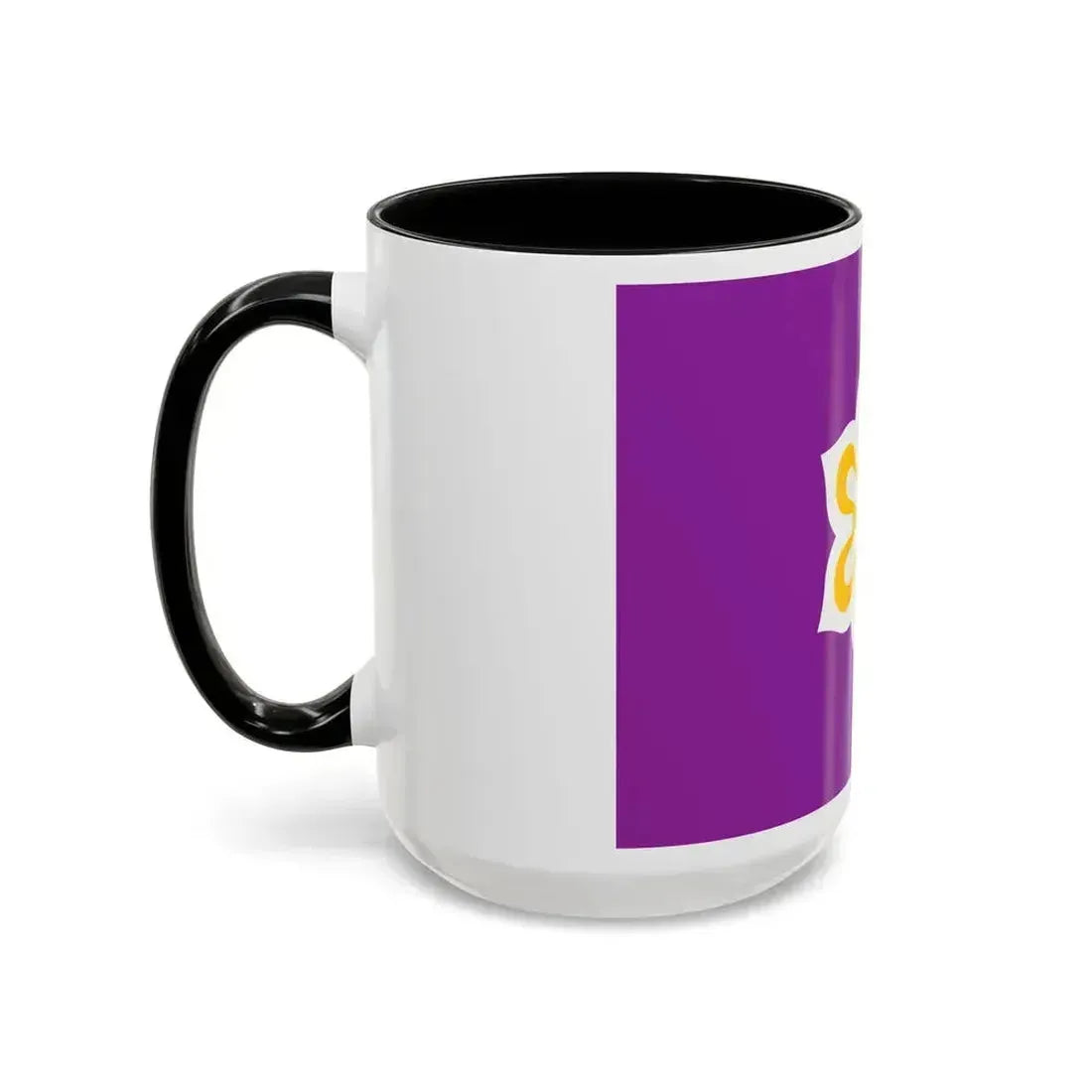 Flag of Kyoto Prefecture Japan - Accent Coffee Mug - Go Mug Yourself
