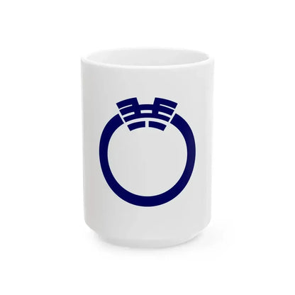 Flag of Kyowa Hokkaido (Japan) White Coffee Mug 15oz - Go Mug Yourself