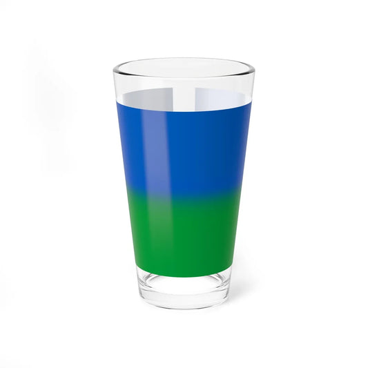 Flag of Kyrykivka (Ukraine) Pint Glass 16oz 16oz - Go Mug Yourself