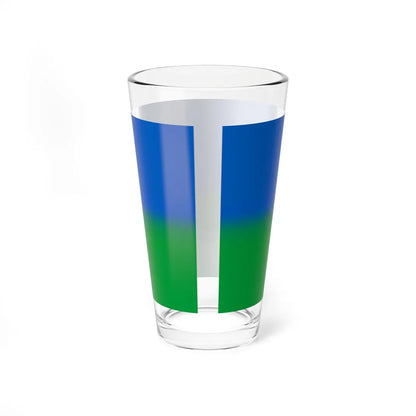 Flag of Kyrykivka (Ukraine) Pint Glass 16oz - Go Mug Yourself