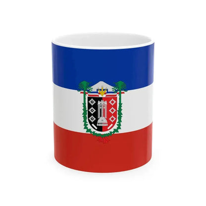 Flag of La Araucania Chile (Chile) White Coffee Mug 11oz - Go Mug Yourself