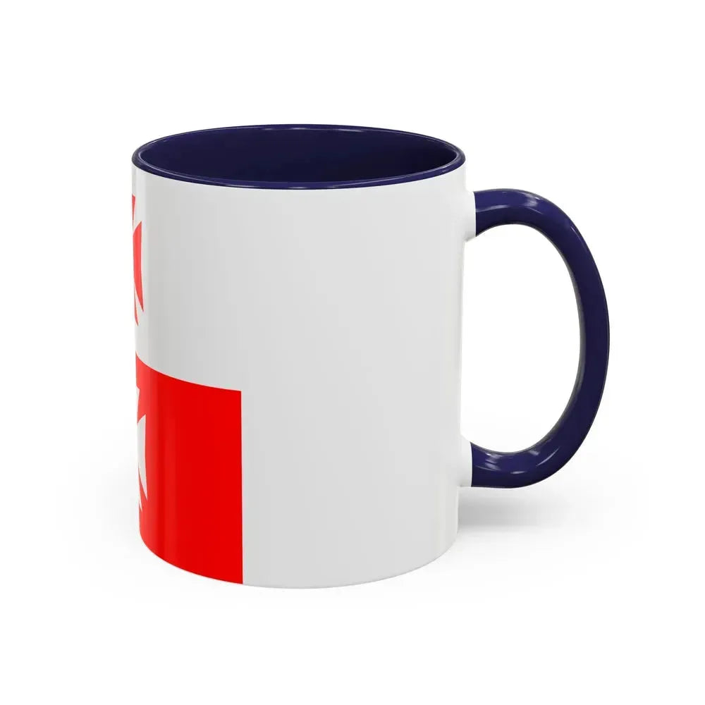 Flag of La Chaux Switzerland - Accent Coffee Mug - Go Mug Yourself