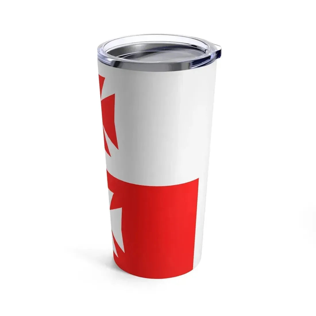Flag of La Chaux Switzerland - Tumbler 20oz - Go Mug Yourself