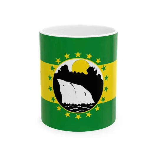 Flag of La Chorrera (Panama) White Coffee Mug 11oz - Go Mug Yourself