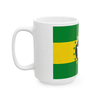 Flag of La Chorrera (Panama) White Coffee Mug - Go Mug Yourself