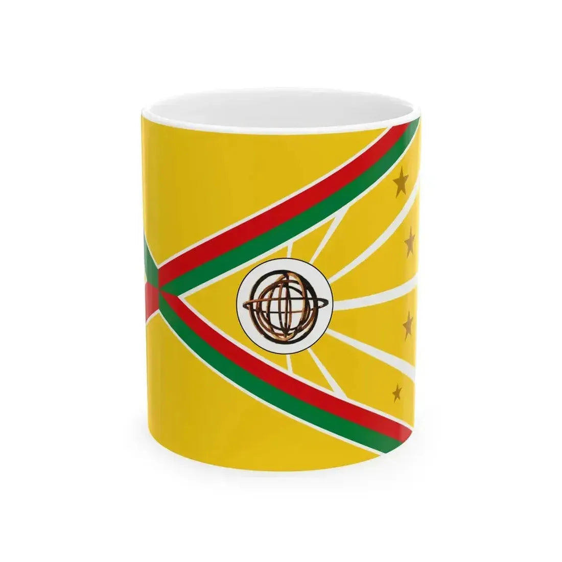 Flag of La Concordia (Ecuador) White Coffee Mug 11oz - Go Mug Yourself