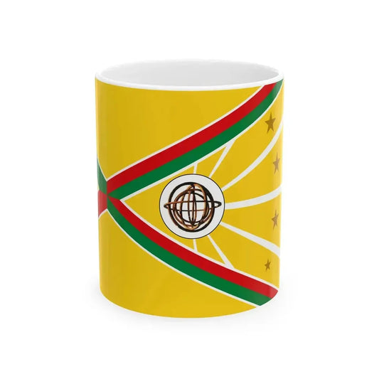 Flag of La Concordia (Ecuador) White Coffee Mug 11oz - Go Mug Yourself